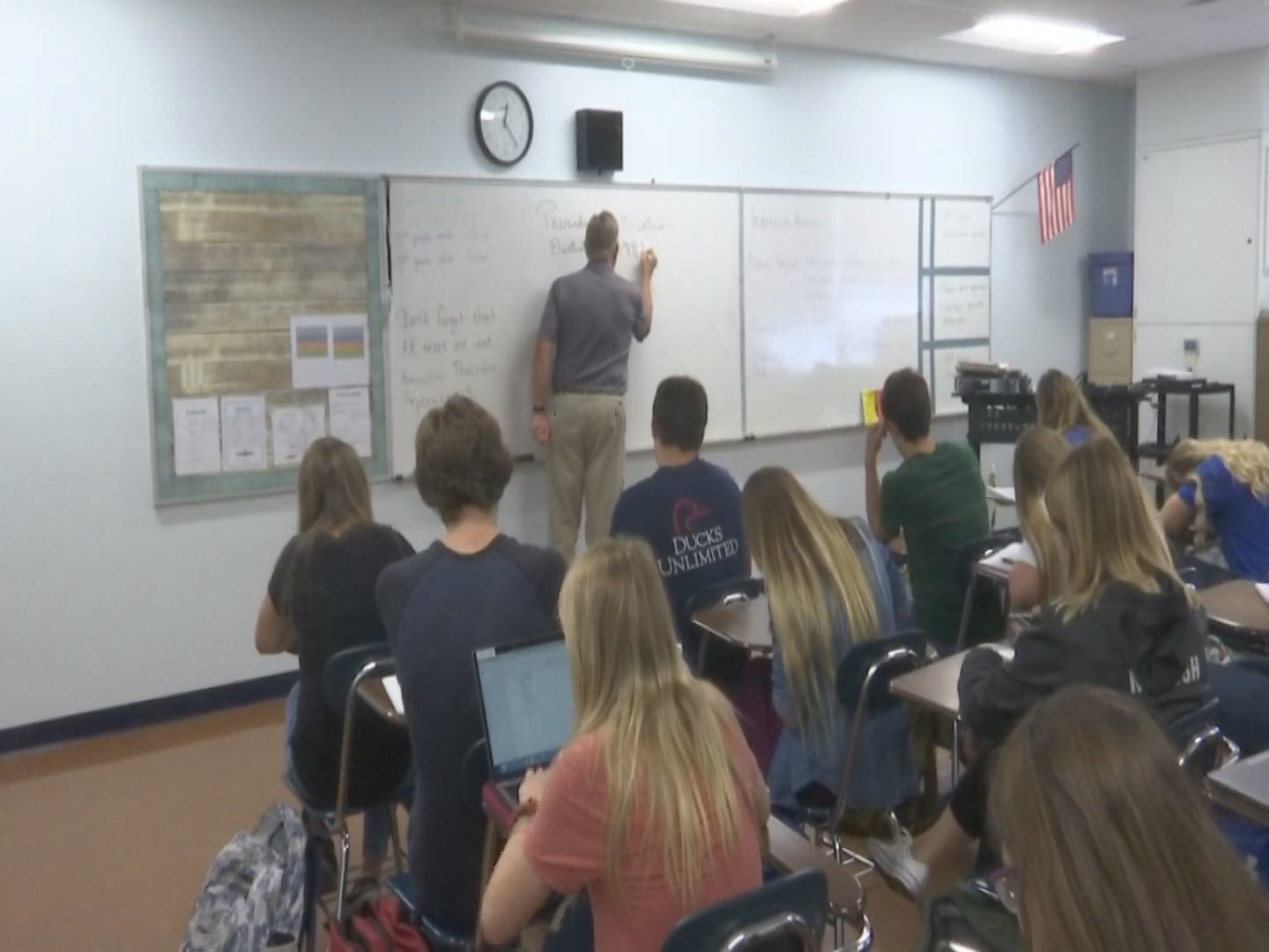classroom in southern Illinois